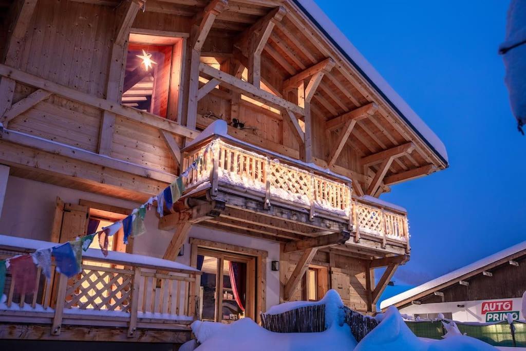 Charmant Appartement Dans Chalet, Coeur De موجوف المظهر الخارجي الصورة